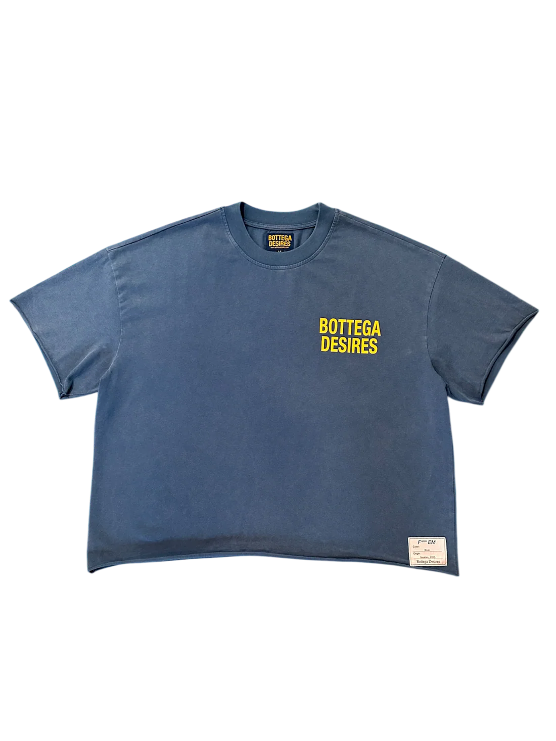 Bottega Desires FUCK EM T-SHIRT (BLUE)