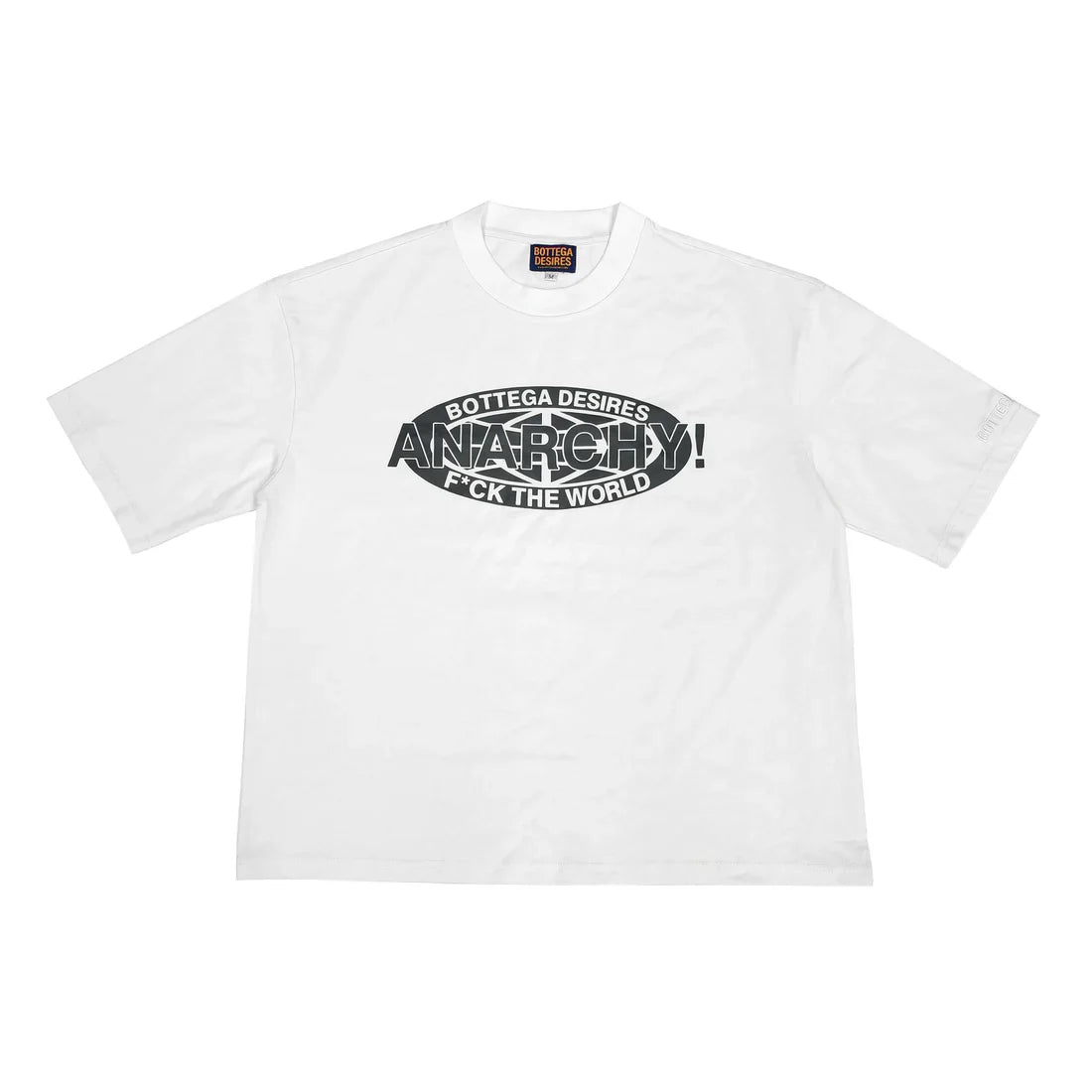 Bottega Desires ANARCHY T-SHIRT – WHITE