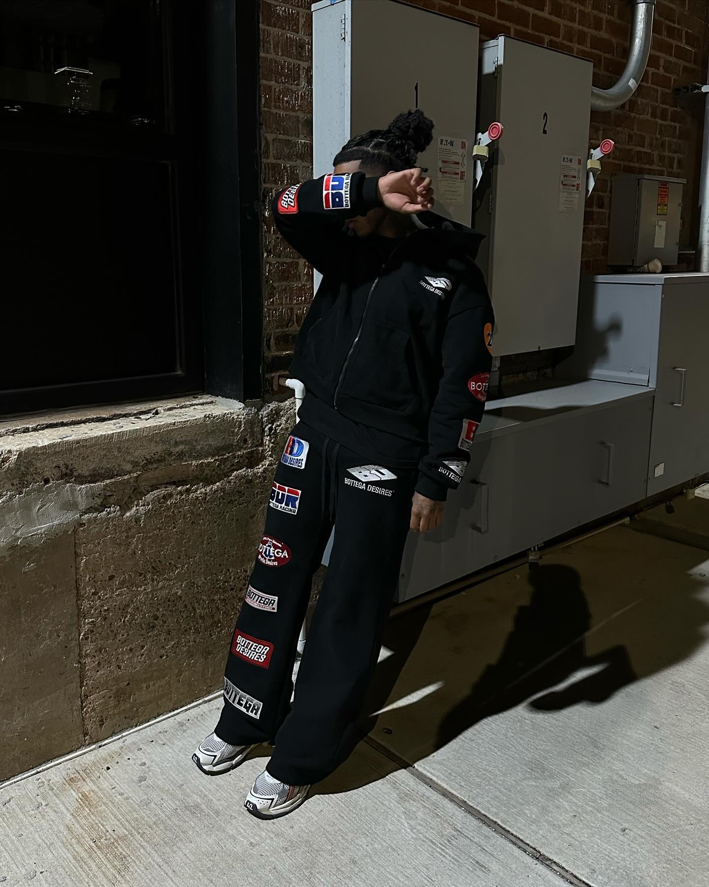 Bottega Desires Tracksuit Black - Image 2