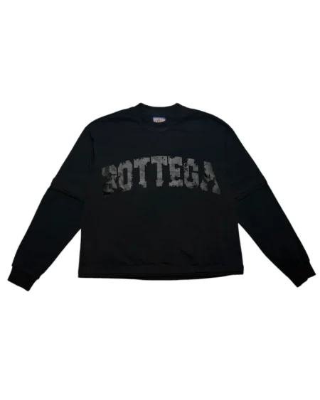 Bottege Desires War Long Sleeve T-Shirt (Black)