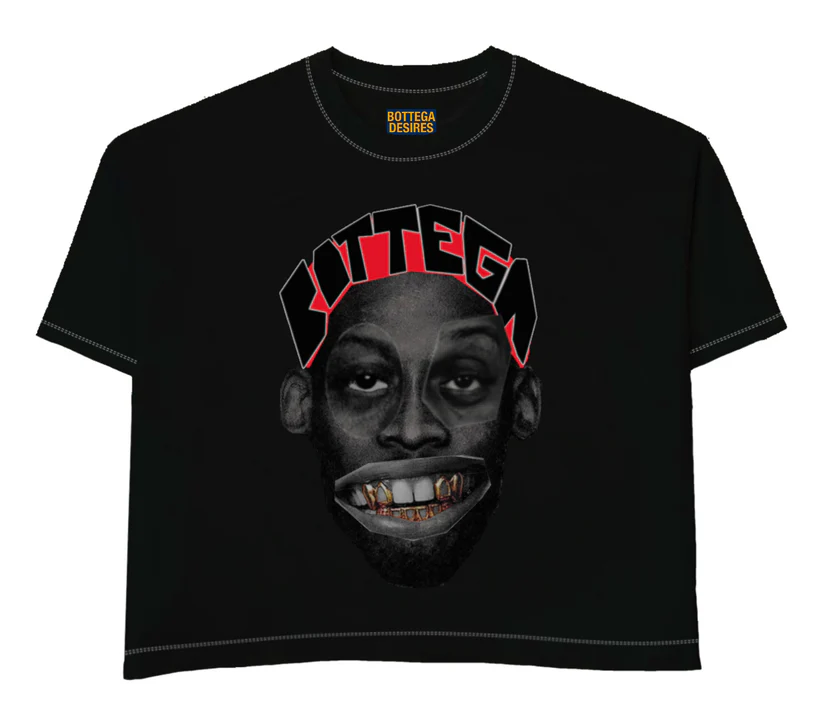 BOTTEGA DESIRES RODMAN T-SHIRT (BLACK)