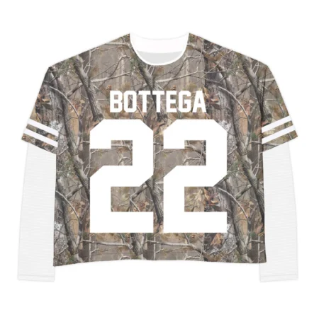Bottega Desires Camo Long Sleeve T-Shirt